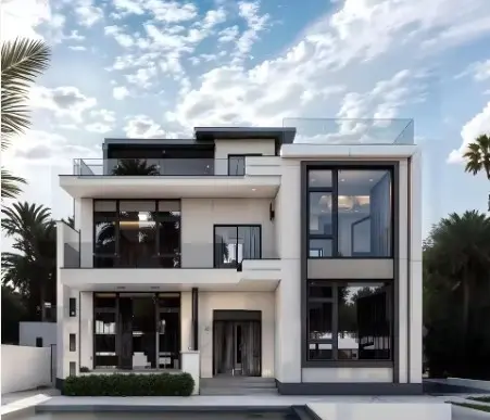 Concept de logements contemporains groupés